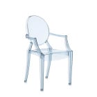  Kartell Kids Lou Lou Ghost Chair Blue