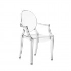  Kartell Kids Lou Lou Ghost Chair Crystal