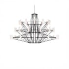 Moooi Coppelia Suspended LED Chandelier - Black Small