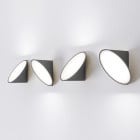 Axolight Orchid AP LED Ceiling/ Wall Anthracite Grey