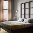 Lee Broom Mini Crescent 3 Piece Chandelier in Bedroom