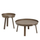 Muuto Around Coffee Table - Stained Dark Brown