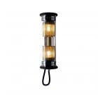 DCW éditions In The Tube 100-350 Wall Light Gold Diffusers / Gold Reflector / Black Stoppers