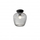 &Tradition Blown SW5 Ceiling Light Silver lustre