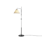 Marset Funiculi Fabric Floor Lamp Sand 