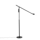 HAY Fifty-Fifty LED Floor Lamp Soft Black