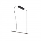 Fabbian Freeline LED Suspension - Black