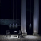 Foscarini Aplomb Outdoor LED Suspension in situ (on)