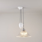 Original BTC Coolie Pendant Light Rise and Fall On