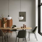 Audo Copenhagen Bank Pendant Opal Glass