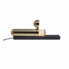 DCW éditions ISP LED Table Lamp Brass/Black Marble Open