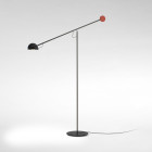 Marset Copernica Floor Lamp Black/Red