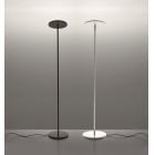 Artemide Athena LED Floor Lamp Black and White