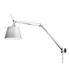 Artemide Tolomeo Mega Wall Light Aluminium Silk 36