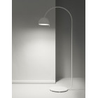 Zero Bob LED floor lamp in white