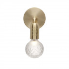Lee Broom Crystal Bulb Wall Light (Frosted Crystal)