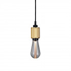 Buster + Punch Heavy Metal Pendant - Brass with Crystal Bulb