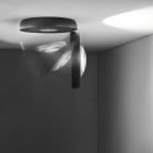Lodes Nautilus LED Ceiling Light Matte Black 9005