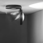 Lodes Nautilus LED Ceiling Light Matte Black 9005