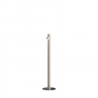 Vibia Bamboo Built-in LED Outdoor Floor Lamp Small 4802 Off White