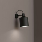 Zero Silo Wall Light Black