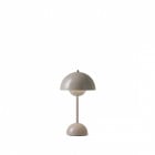 &Tradition Flowerpot VP9 LED Portable Lamp Grey Beige