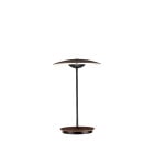 Marset Ginger 20 M LED Portable Table Lamp Wenge White