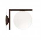 Flos IC Outdoor Wall/Ceiling Light C/W1 Deep Brown