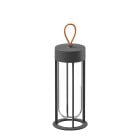 Flos In Vitro LED Outdoor Unplugged Light Anthracite