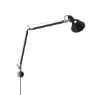 Artemide Tolomeo Wall Light Black