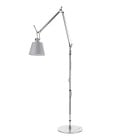 Artemide Tolomeo Basculante Floor Lamp - Grey satin