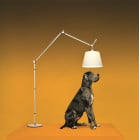 Artemide Tolomeo Mega Floor Lamp - Parchment 36cm