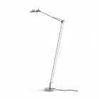 Luceplan Berenice Floor Lamp in Aluminium with an Aluminium Diffuser