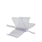 Kartell Front Page Magazine Rack - Crystal