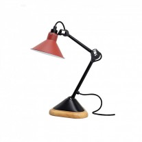DCW éditions Lampe Gras Nº207 Table Lamp Red Shade