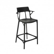 Kartell A.I. Stool Black 99cm