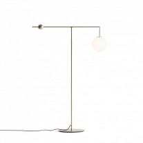 Luceplan Malamata Floor Lamp Brushed Brass