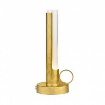 Orsjo Belysning Visir LED Portable Table Lamp Brass