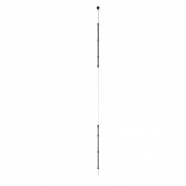 Karman Leda LED Hanging Floor Lamp Matt Black