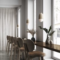 Mater Terho Pendant Light Matt Opal Small