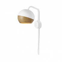 Mater Ray Wall Light White