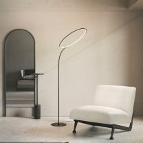 KDLN Poise LED Floor Lamp in Living Room