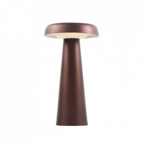 Arcello Portable LED Table Lamp (Brass)