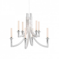 Kartell KHAN Chandelier (Transparent)