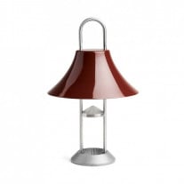 HAY Mousqueton Portable Lamp (Iron Red)