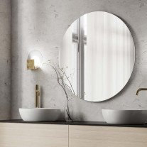 Orsjo Belysning Sun Wall Light in Bathroom