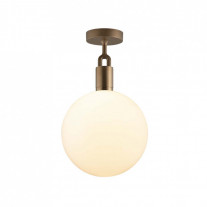 Buster + Punch Forked Globe Ceiling Light (Brass Opal - Large)