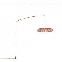 Flos Skynest Motion LED Suspension - Brick Red