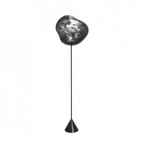 Tom Dixon Melt Cone Slim LED Floor Lamp - Silver