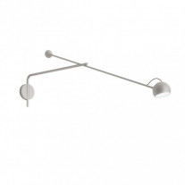 Artemide Ixa LED Arm Wall Light - White/Grey